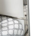 State St California King Metal Canopy Bed in Glossy White - Visions in Furniture (La Mirada, CA)