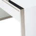 State St Writing Desk in Glossy White - Visions in Furniture (La Mirada, CA)