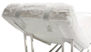 Furniture Trance Upholstered Chaise in White TR-ASTRO41-MST-13 - Visions in Furniture (La Mirada, CA)