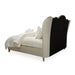 Villa Cherie California King Channel Tufted Upholstered Bed in Caramel - Visions in Furniture (La Mirada, CA)
