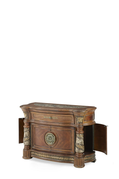 Villa Valencia Bachelor's Chest in Chestnut - Visions in Furniture (La Mirada, CA)