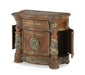 Villa Valencia Bedside Chest in Chestnut - Visions in Furniture (La Mirada, CA)