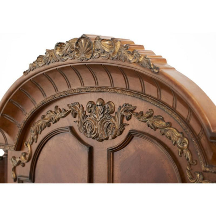 Villa Valencia California King Poster Bed in Chestnut - Visions in Furniture (La Mirada, CA)