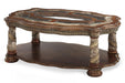 Villa Valencia Cocktail Table in Classic Chestnut - Visions in Furniture (La Mirada, CA)