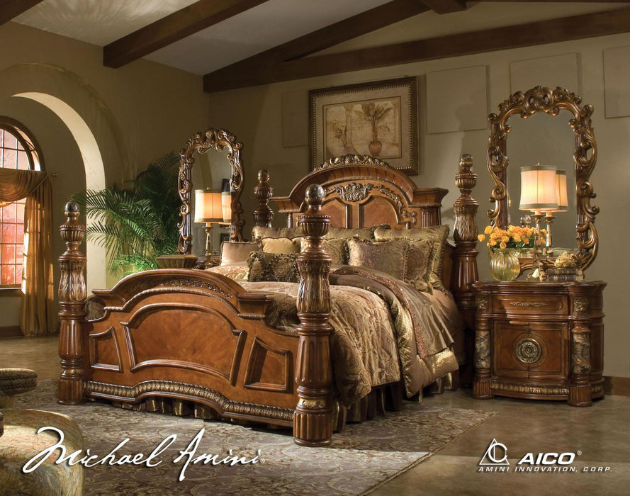 Villa Valencia Decorative Mirror in Chestnut - Visions in Furniture (La Mirada, CA)