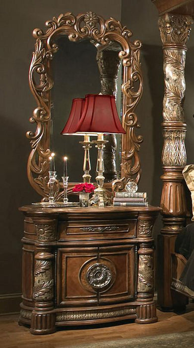 Villa Valencia Decorative Mirror in Chestnut - Visions in Furniture (La Mirada, CA)