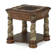 Villa Valencia End Table in Classic Chestnut 72202-55 - Visions in Furniture (La Mirada, CA)