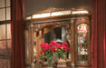 Villa Valencia Mirror with Lighting Box in Chestnut - Visions in Furniture (La Mirada, CA)