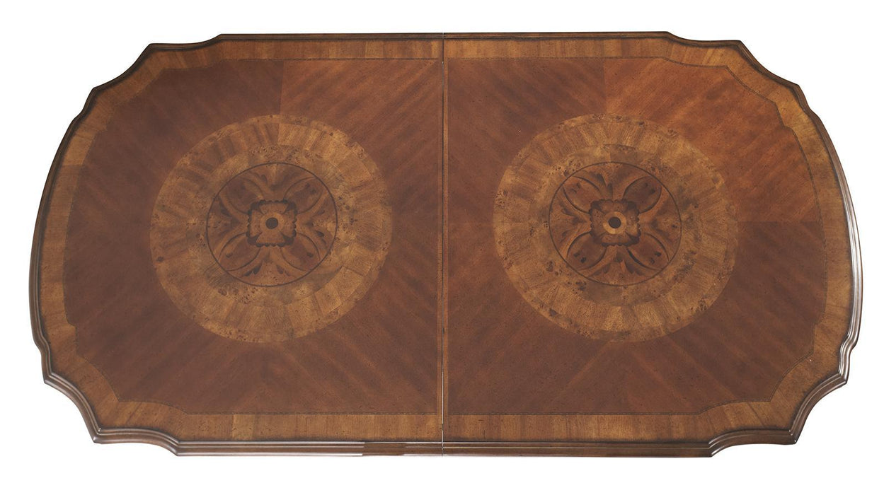 Villa Valencia Rectangular Dining Table in Classic Chestnut 72002-55 - Visions in Furniture (La Mirada, CA)