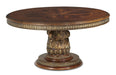 Villa Valencia Round Dining Table in Classic Chestnut 72001-55 - Visions in Furniture (La Mirada, CA)