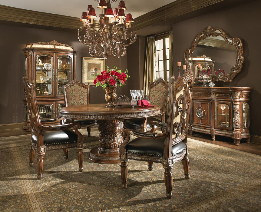 Villa Valencia Sideboard MIrrror in Classic Chestnut - Visions in Furniture (La Mirada, CA)