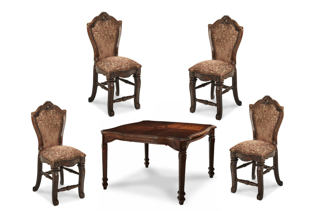 Windsor Court Gathering Table in Vintage Fruitwood - Visions in Furniture (La Mirada, CA)