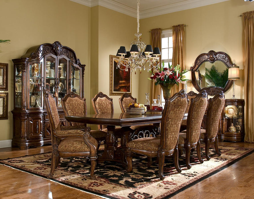 Windsor Court Side Chair in Vintage Fruitwood (Set of 2) - Visions in Furniture (La Mirada, CA)