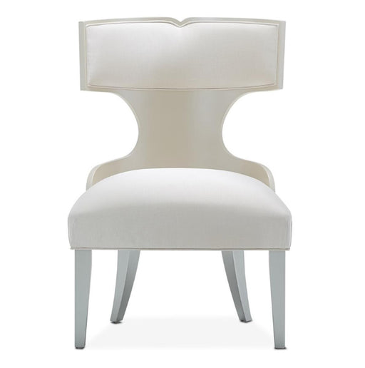 Camden Court Vanity/Side Chair (Set of 2) in Pearl - Visions in Furniture (La Mirada, CA)