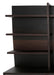 21 Cosmopolitan Left Entertainment Top in Umber - Visions in Furniture (La Mirada, CA)