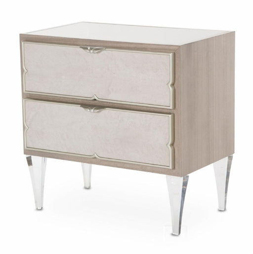 Camden Court Nightstand in Pearl - Visions in Furniture (La Mirada, CA)