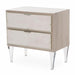 Camden Court Nightstand in Pearl - Visions in Furniture (La Mirada, CA)