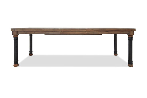 Crossings Rectangle Dining Table w/ Extension Leaf in Reclaimed Barn - Visions in Furniture (La Mirada, CA)
