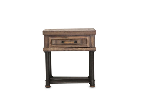 Crossings Side Table w/ Drawer in Reclaimed Barn - Visions in Furniture (La Mirada, CA)