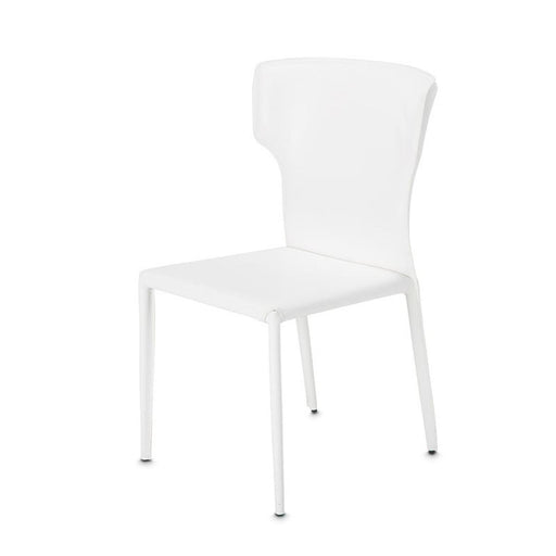 Furniture Halo Side Chair (Set of 2) in Glossy White - Visions in Furniture (La Mirada, CA)