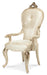 Platine de Royale Arm Chair in Champagne (Set of 2) - Visions in Furniture (La Mirada, CA)