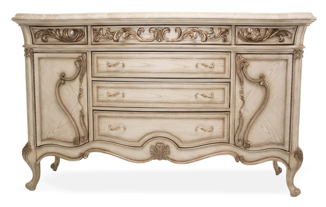 Platine de Royale Sideboard in Champagne - Visions in Furniture (La Mirada, CA)