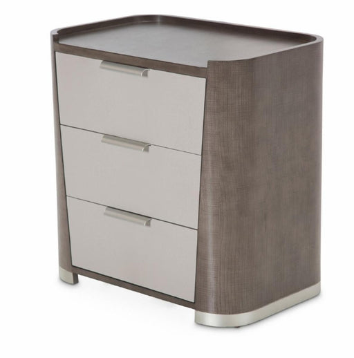 Roxbury Park 3 Drawer Nightstand in Slate - Visions in Furniture (La Mirada, CA)