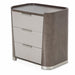 Roxbury Park 3 Drawer Nightstand in Slate - Visions in Furniture (La Mirada, CA)