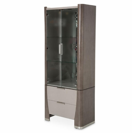 Roxbury Park Display Cabinet in Slate - Visions in Furniture (La Mirada, CA)