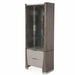 Roxbury Park Display Cabinet in Slate - Visions in Furniture (La Mirada, CA)