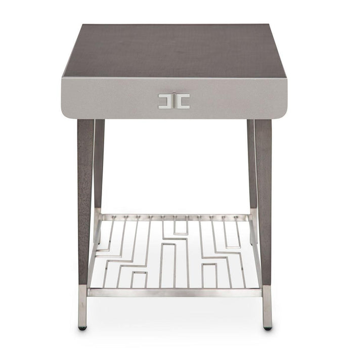 Roxbury Park End Table in Slate - Visions in Furniture (La Mirada, CA)