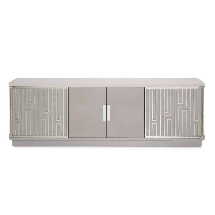 Roxbury Park Media Cabinet in Slate - Visions in Furniture (La Mirada, CA)