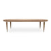 Villa Cherie 4 Leg Oval Dining Table in Caramel - Visions in Furniture (La Mirada, CA)