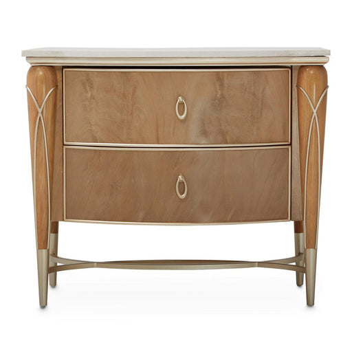 Villa Cherie Nightstand in Caramel - Visions in Furniture (La Mirada, CA)
