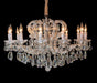 Lighting Alhambra 12 Light Chandelier in Clear and Silver - Visions in Furniture (La Mirada, CA)