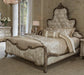 Platine de Royale California King Panel Bed in Antique Platinum 09000CKPL3-101 - Visions in Furniture (La Mirada, CA)