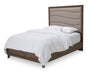 Del Mar Sound Queen Panel Bed with Fabric Insert in Boardwalk - Visions in Furniture (La Mirada, CA)