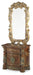 Villa Valencia Decorative Mirror in Chestnut - Visions in Furniture (La Mirada, CA)