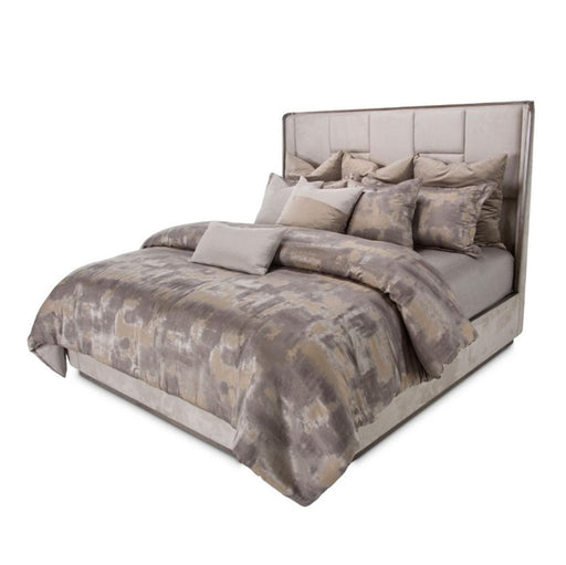 Roxbury Park King Multi-Panel Bed in Slate - Visions in Furniture (La Mirada, CA)