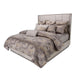 Roxbury Park King Multi-Panel Bed in Slate - Visions in Furniture (La Mirada, CA)
