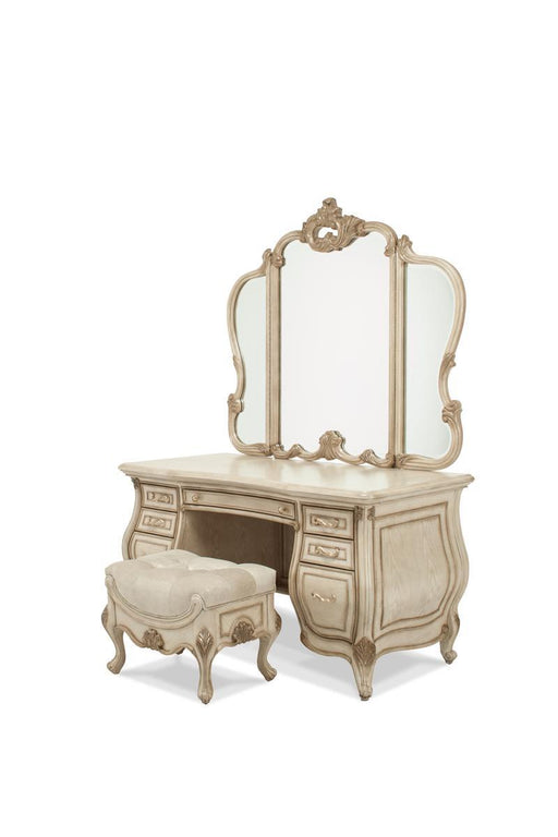 Platine de Royale Vanity in Champagne 09000VAN4-201 - Visions in Furniture (La Mirada, CA)