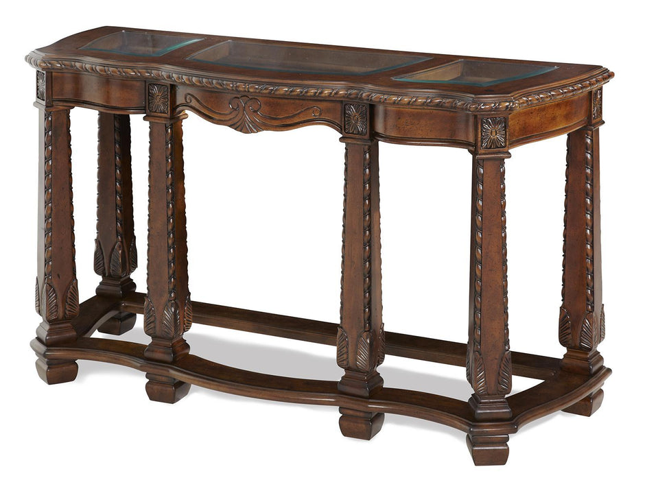 Windsor Court Sofa Table in Vintage Fruitwood - Visions in Furniture (La Mirada, CA)