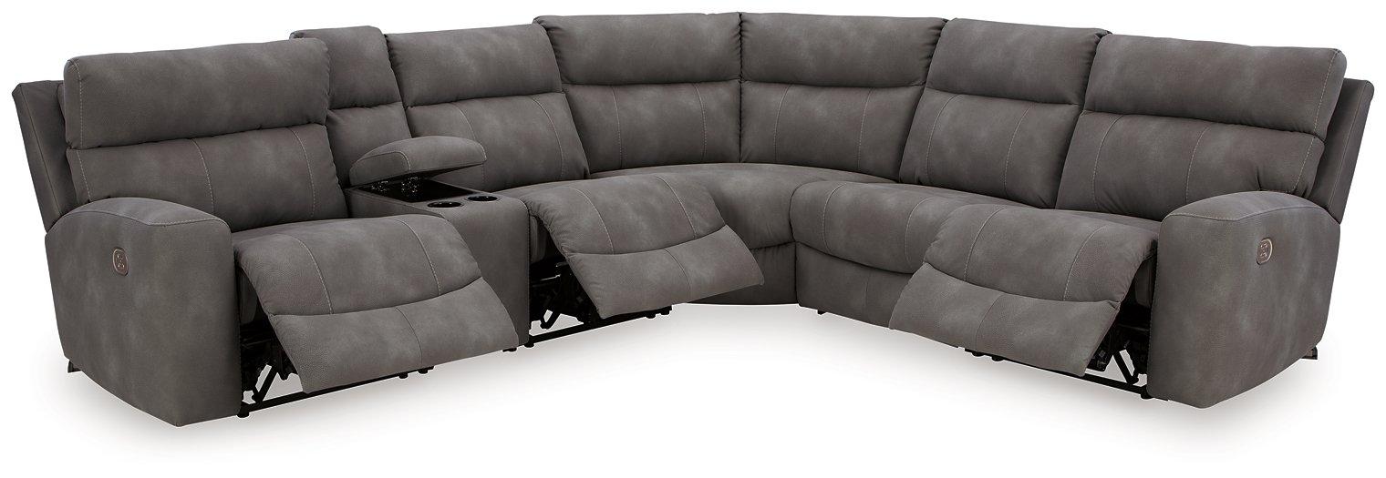 Next-Gen DuraPella Power Reclining Sectional - Visions in Furniture (La Mirada, CA)