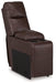 Punch Up Power Reclining Sectional Loveseat with Console - Visions in Furniture (La Mirada, CA)