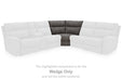 Next-Gen DuraPella Power Reclining Sectional - Visions in Furniture (La Mirada, CA)