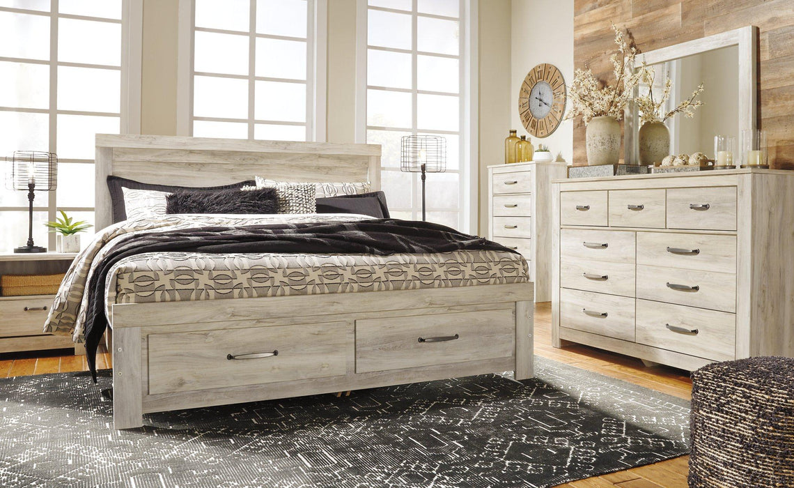 Bellaby Bed with 2 Storage Drawers - Visions in Furniture (La Mirada, CA)