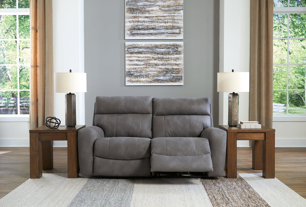 Next-Gen DuraPella Power Reclining Sectional Loveseat - Visions in Furniture (La Mirada, CA)