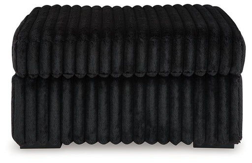 Midnight-Madness Oversized Accent Ottoman - Visions in Furniture (La Mirada, CA)