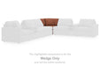 Modmax Balanced Sectional with Audio and Storage Consoles - Visions in Furniture (La Mirada, CA)