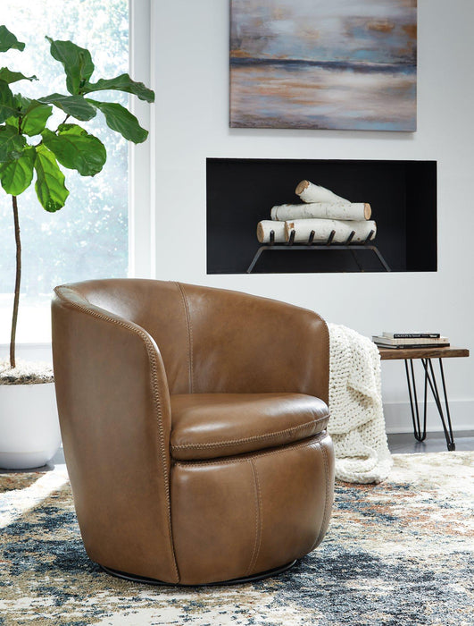 Kierreys Swivel Accent Chair - Visions in Furniture (La Mirada, CA)